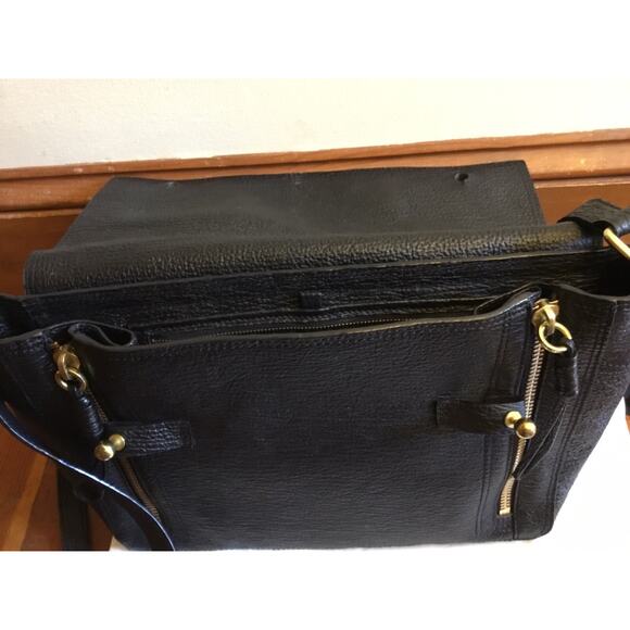 3.1 Phillip Lim Black Leather Pashli Messenger Bag - Picture 7 of 8